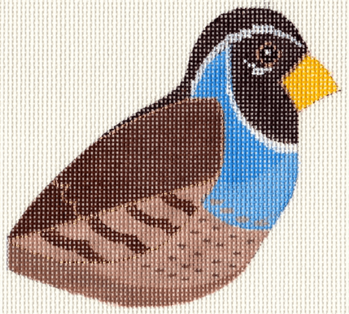 Quail Painted Canvas Labors of Love Needlepoint - 1