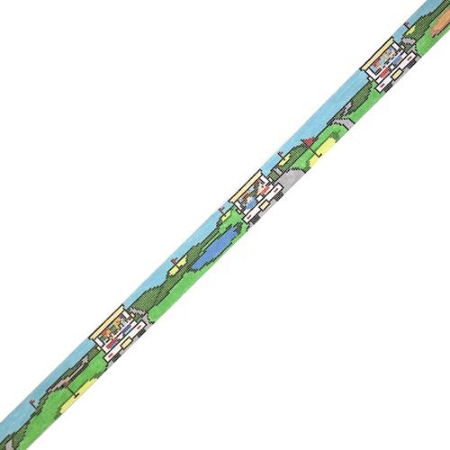 Ready, Set, Go Belt Painted Canvas The Meredith Collection - 1