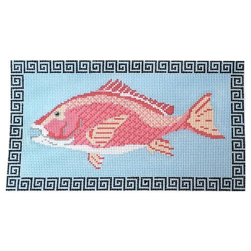 Red Snapper Painted Canvas PIP & Roo - 1