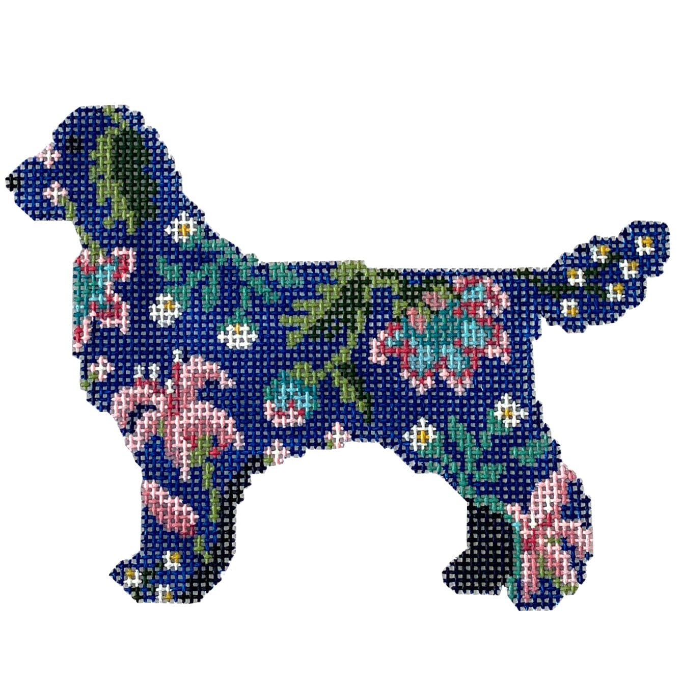 Reggie the Retriever Painted Canvas Rachel Barri Designs - 1