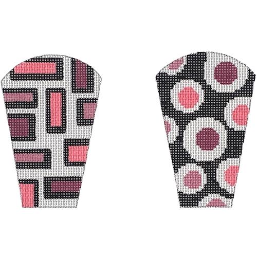 Retro Mix Scissors Case Painted Canvas The Meredith Collection - 1