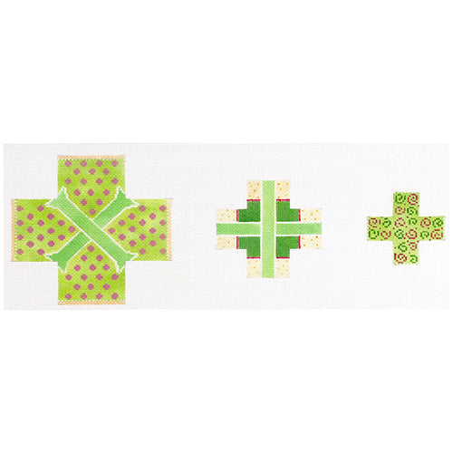 Ribbon Tiered Cake Painted Canvas Petite Sweets - 1
