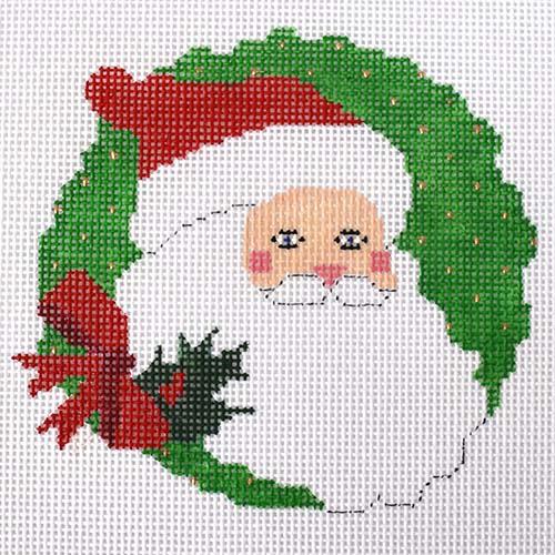 Ring Around the Rosy Santa Painted Canvas The Princess & Me - 1