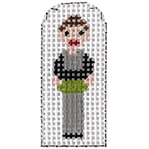 Ring Bearer with Stitch Guide Painted Canvas The Princess & Me - 1