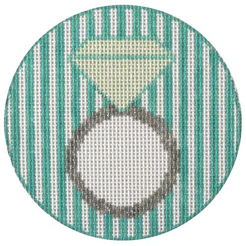 Ring Round Painted Canvas Rachel Donley - 1