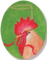 Rooster Painted Canvas Scott Church Creative