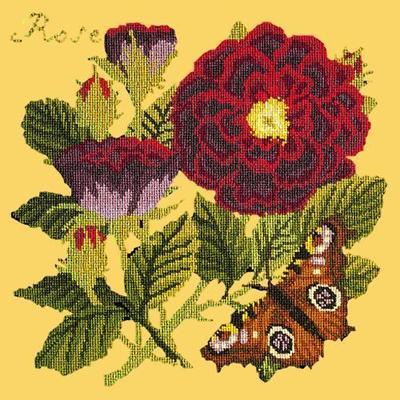 Rose Needlepoint Kit Kits Elizabeth Bradley Design Sunflower Yellow - 2