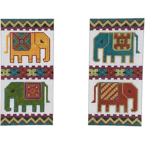 Royal Elephant EGC Painted Canvas The Meredith Collection - 1
