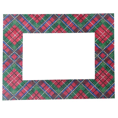 Royal Stewart Frame Painted Canvas Associated Talents