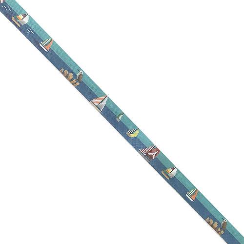 Sailboats & Sandpipers Belt Painted Canvas Alice Peterson Company - 1