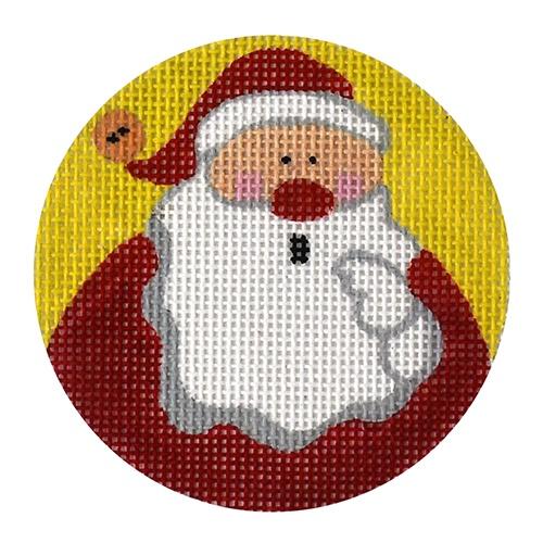 Santa is Shocked! Painted Canvas Love You More - 1