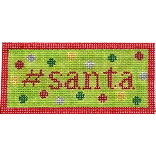 #santa (KK) Painted Canvas Kristine Kingston - 1