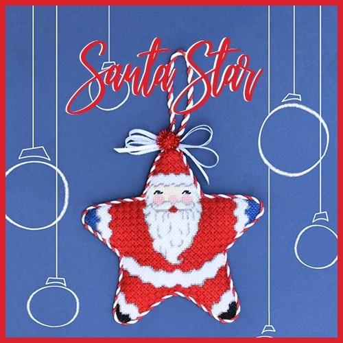 Santa Star Online Class Online Course Needlepoint.Com - 1