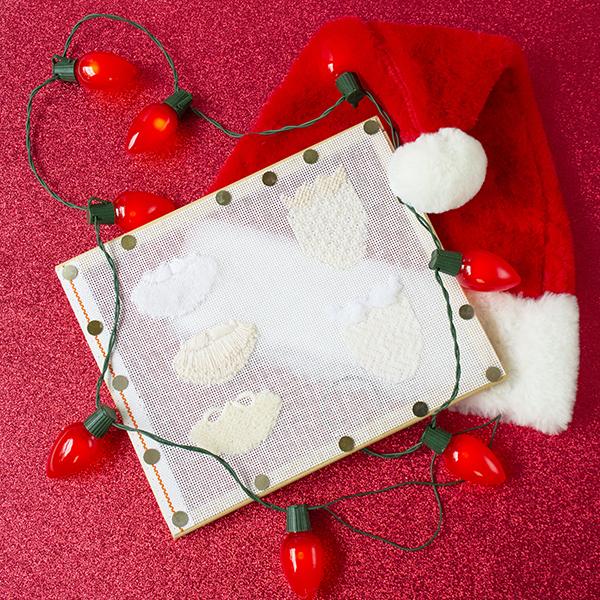 Santa's Beard and Mustache Part I Online Needlepoint Class Online Classes Needlepoint.Com