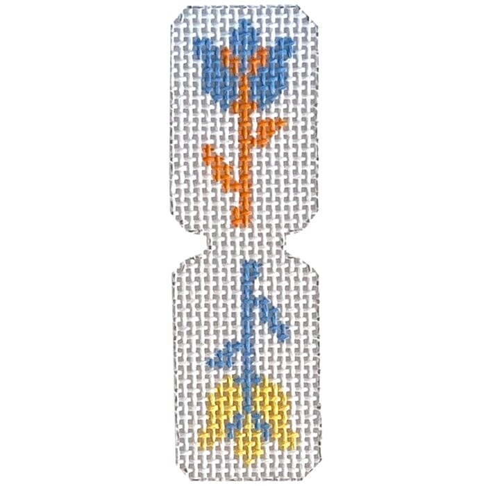 Scissor Fob Tulip Painted Canvas Mopsey Designs - 1
