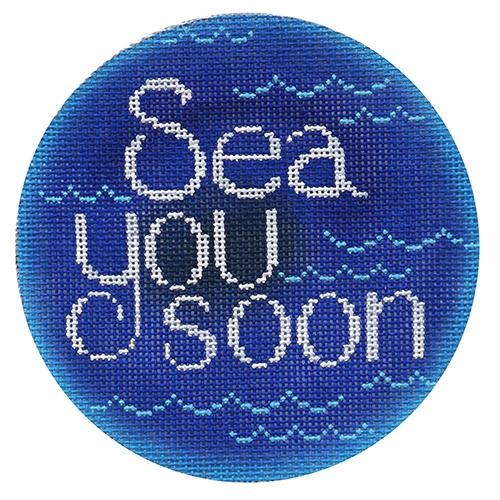 Sea You Soon Painted Canvas Patti Mann