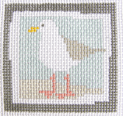 Seagull (profile) Painted Canvas Pippin