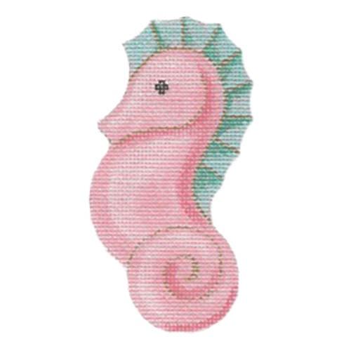 Seahorse Painted Canvas Labors of Love Needlepoint - 1
