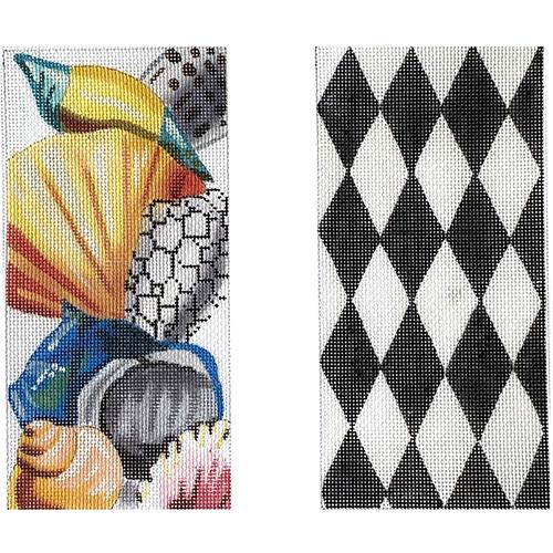 Seashells Eyeglass Case Painted Canvas Colors of Praise - 1