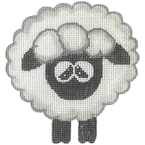 Sheep Painted Canvas Funda Scully - 1