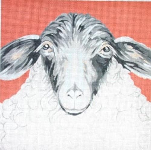 Sheep Painted Canvas The Meredith Collection
