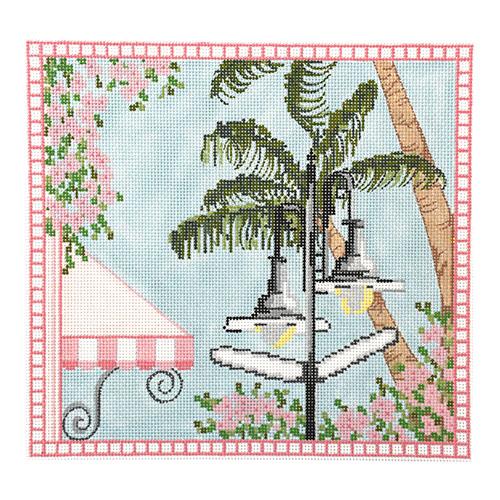Shop Naples Painted Canvas The Plum Stitchery - 1