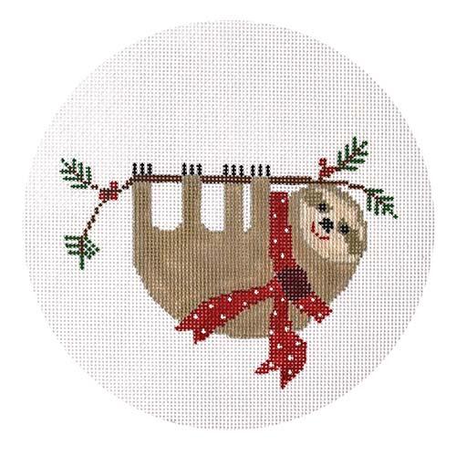 Silly Sloth Painted Canvas The Princess & Me