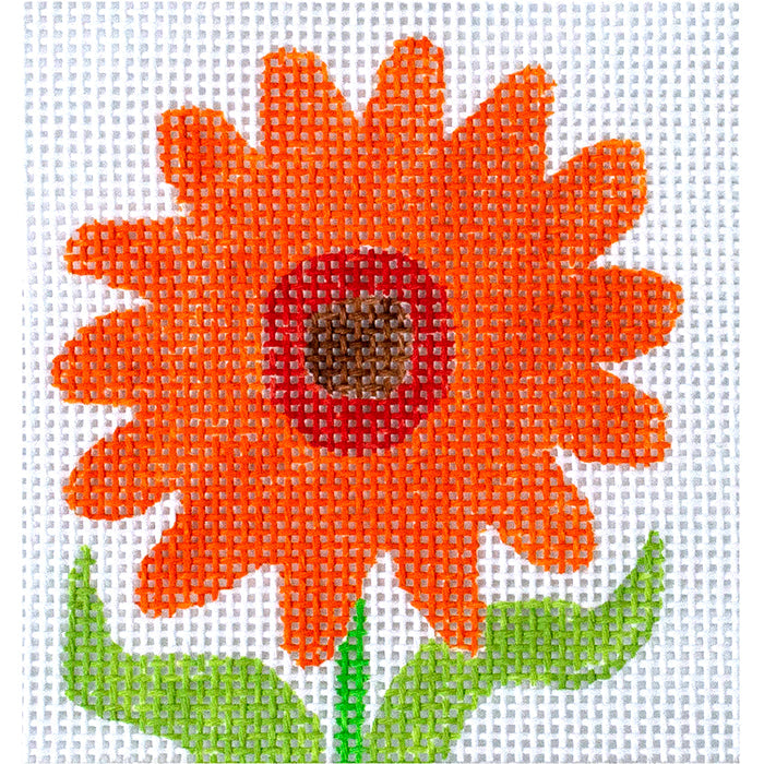 Simple Flower Coaster Brown Eyed Susan Painted Canvas Jean Smith - 1