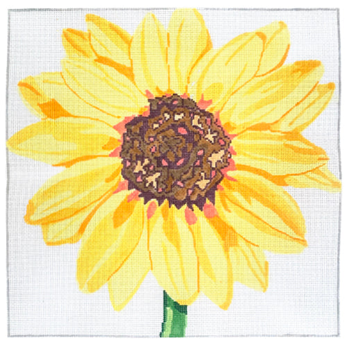 Simple Flowers Sunflower Painted Canvas Jean Smith - 1