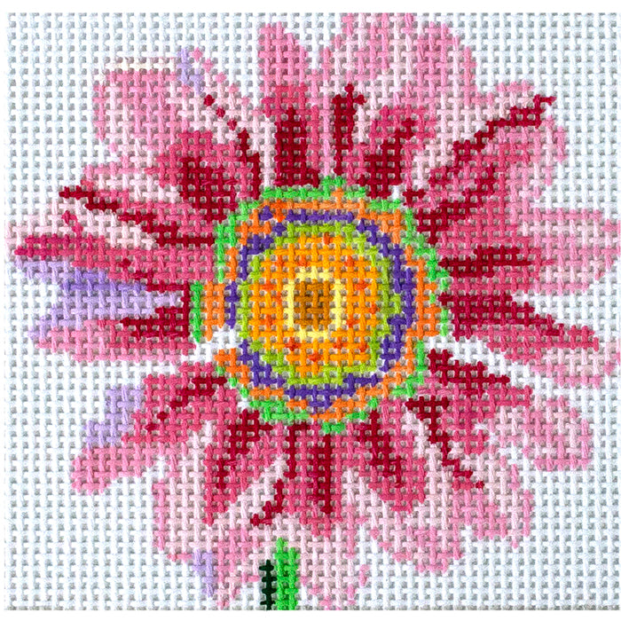 Simply Flowers Dazzle Daisy JS Painted Canvas Jean Smith - 1