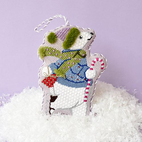 Skating Polar Bear Kit & Online Class Online Classes Kirk & Bradley