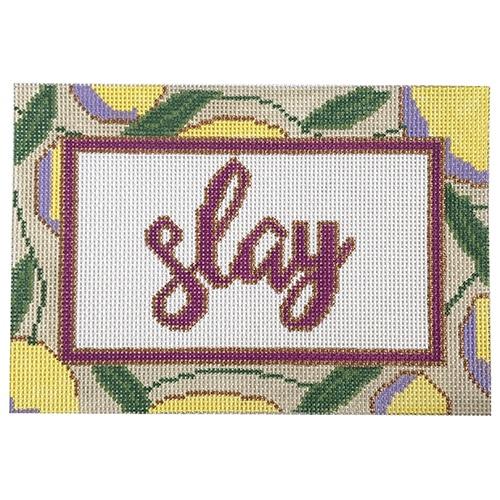 Slay on 13 mesh Painted Canvas Thorn Alexander - 1