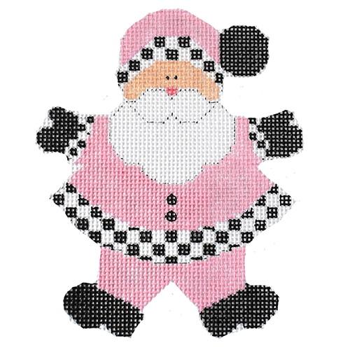 Slumber Party Santa Painted Canvas The Princess & Me - 1