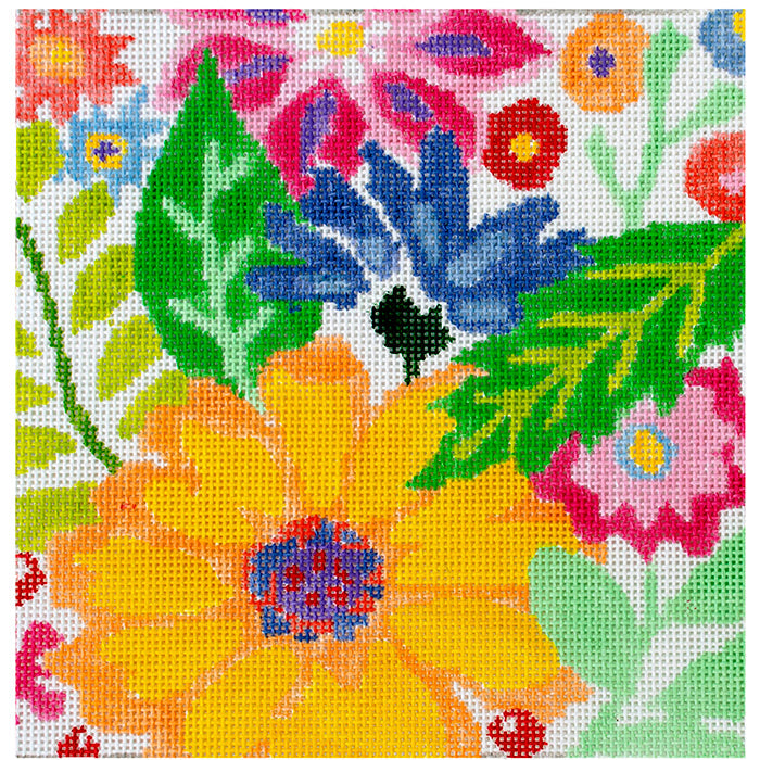 Sm Fantasy Gardens - Design 2 Painted Canvas Jean Smith
