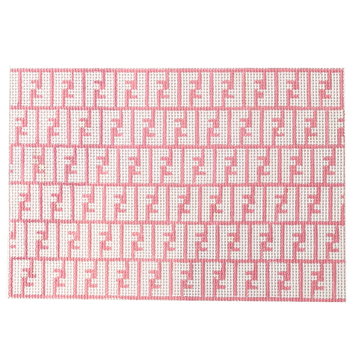 Small Flat FFFF Painted Canvas Kimberly Ann Needlepoint - 1