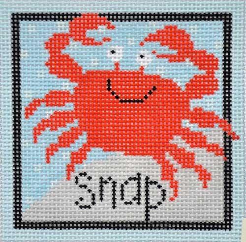 Snap (Crab) Painted Canvas Pippin - 1