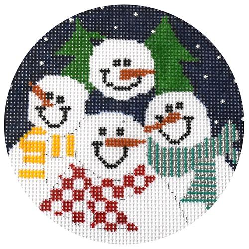 Snow Quartet Painted Canvas The Princess & Me