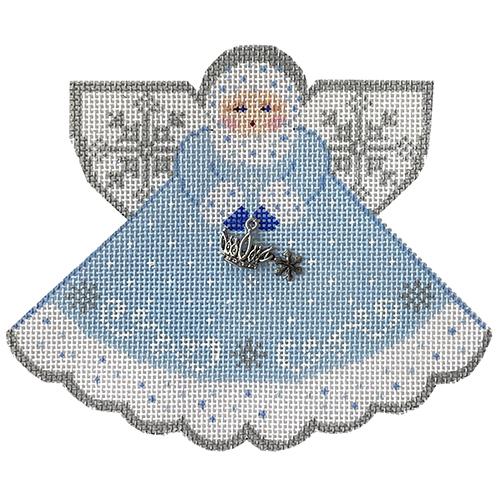 Snow Queen Angel Painted Canvas Painted Pony Designs - 1