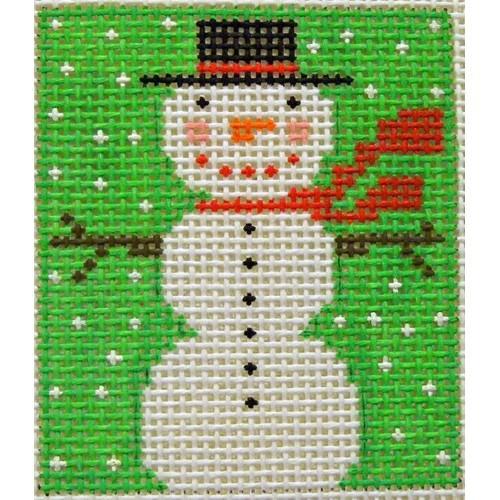 Snowman Painted Canvas Birds of a Feather - 1