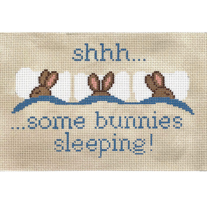 Some Bunnies Sleeping Painted Canvas Le Point Studio - 1