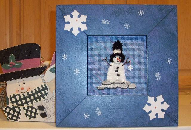 Son of Frosty Painted Canvas Cooper Oaks Design - 1