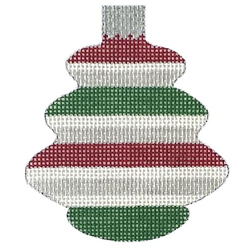 Spindle Tree Red/Green Painted Canvas Pepperberry Designs - 1