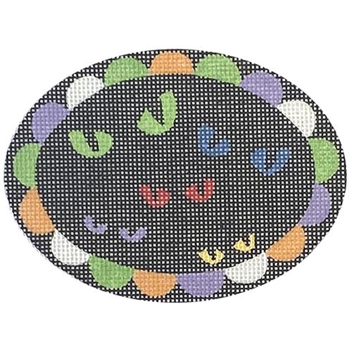 Spooky Eyes Ornament Painted Canvas Pepperberry Designs - 1