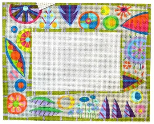 Spring Frame Painted Canvas Zecca - 1