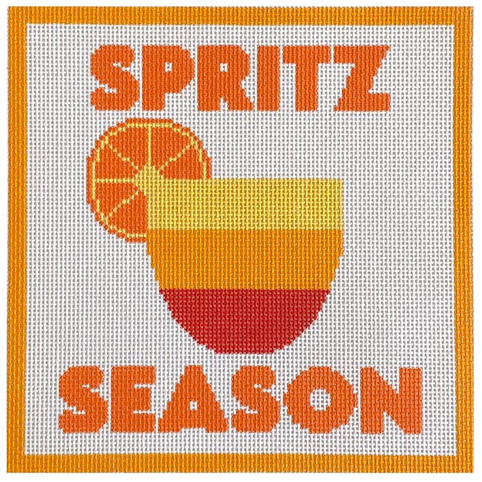 Spritz Season Sign Painted Canvas Love MHB Studio - 1