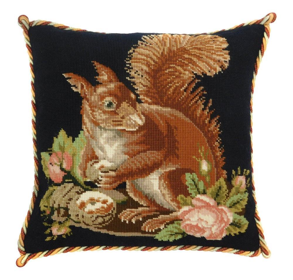 Squirrel Needlepoint Kit Kits Elizabeth Bradley Design 