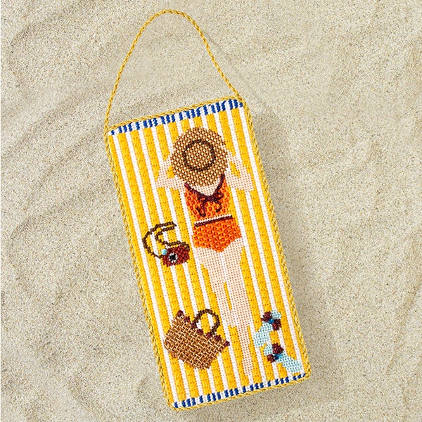 St. Tropez Sunbather Kit Kits Needlepoint To Go 