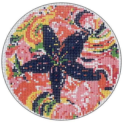 Starfish Ornament Painted Canvas Danji Designs - 1