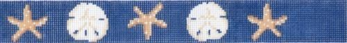 Starfish / Sand Dollar Belt Painted Canvas Associated Talents - 1