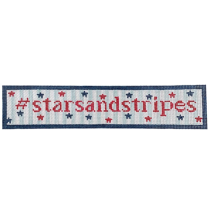 #starsandstripes Painted Canvas Kristine Kingston - 1